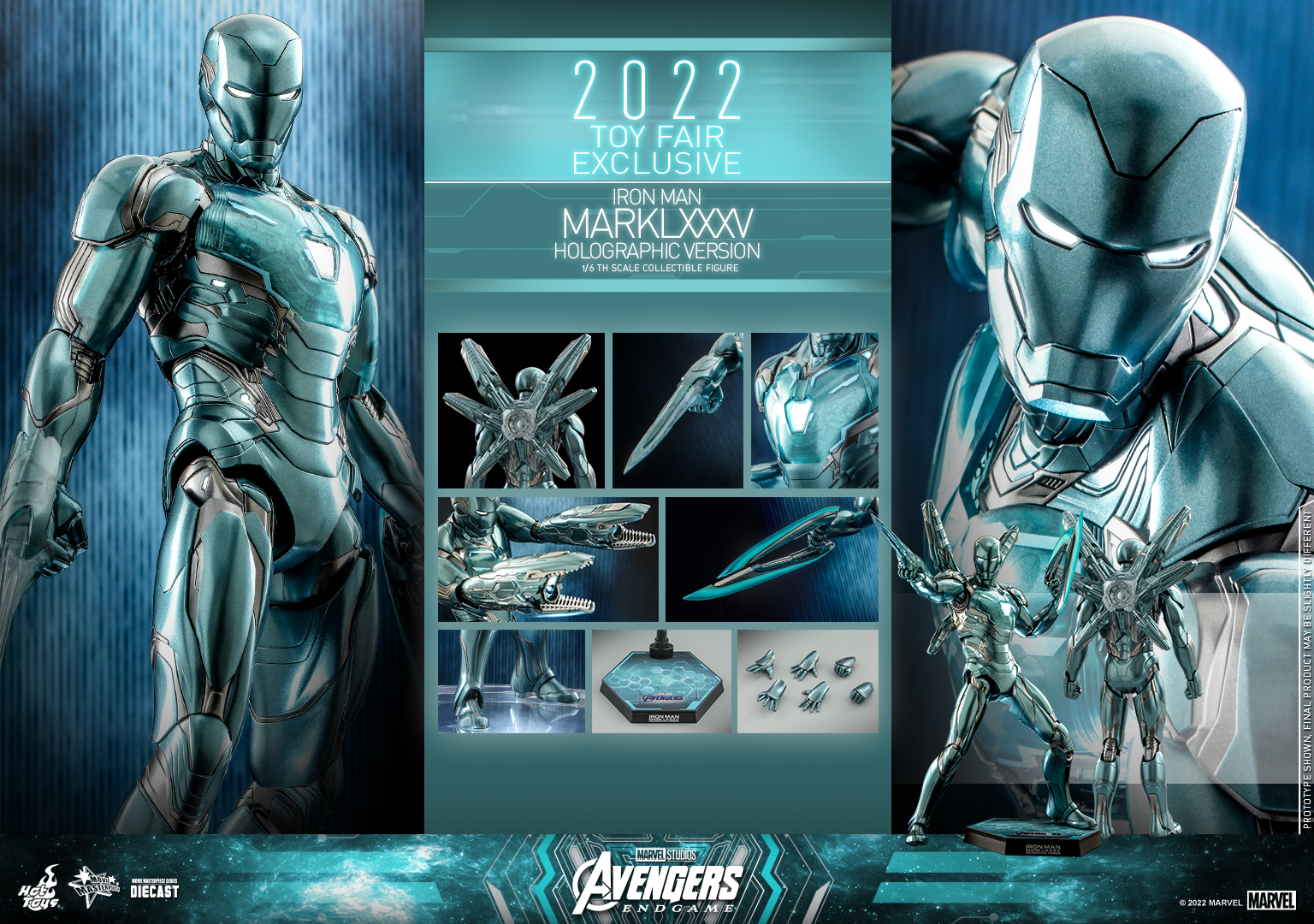 Hot Toys 2022 夏日盛典三款1:6比例期间限定版珍藏人偶限量登场